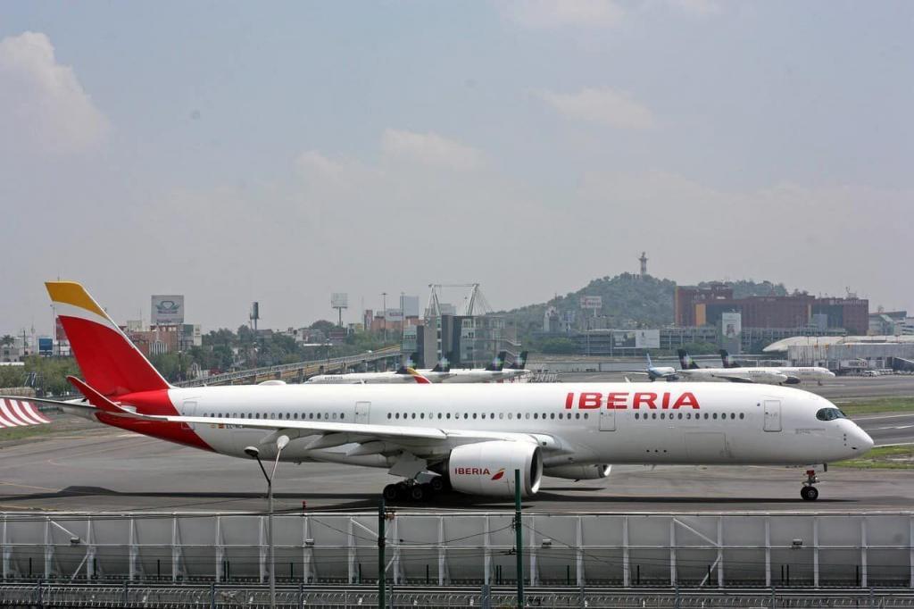 Avión A350 Iberia