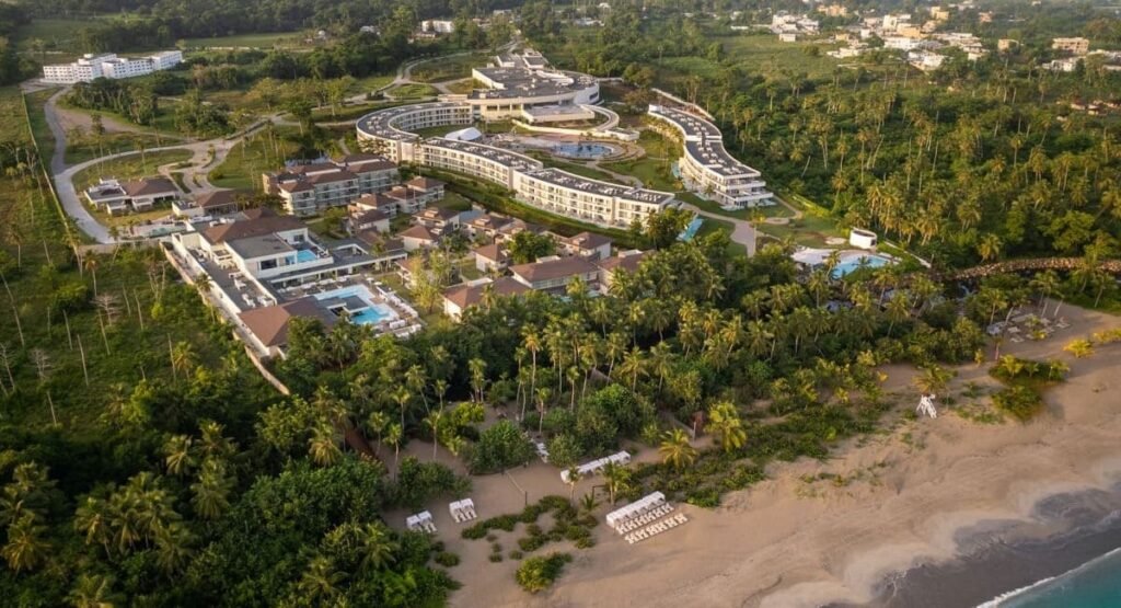 Vista del hotel Marriott Miches Beach.