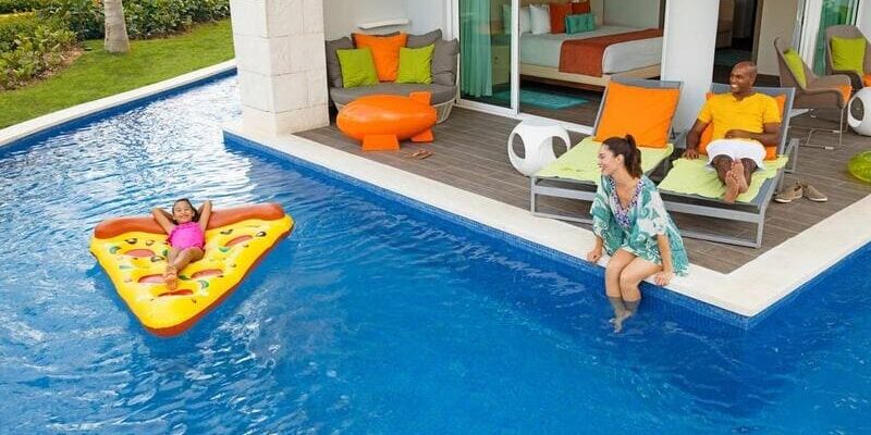 Habitacion swim-up suite Nickelodeon